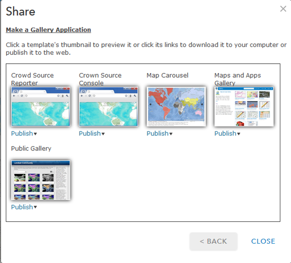 Templates used for gallery apps Templates used for gallery apps