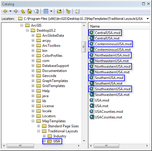 MapTemplates folder MapTemplates folder